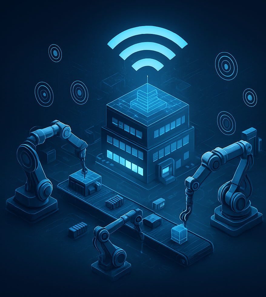 Smart Factory Automation Concept